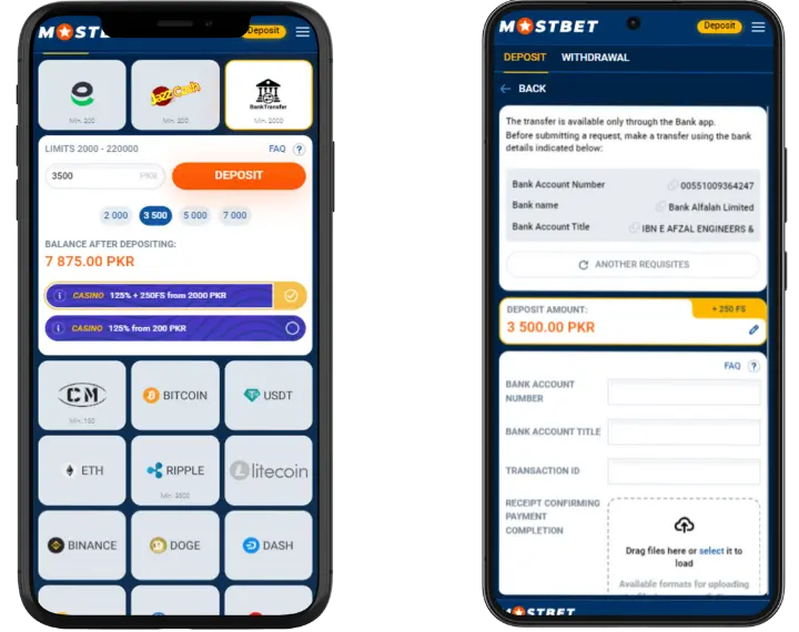 Step-by-Step Guide to Making a Deposit on Mostbet