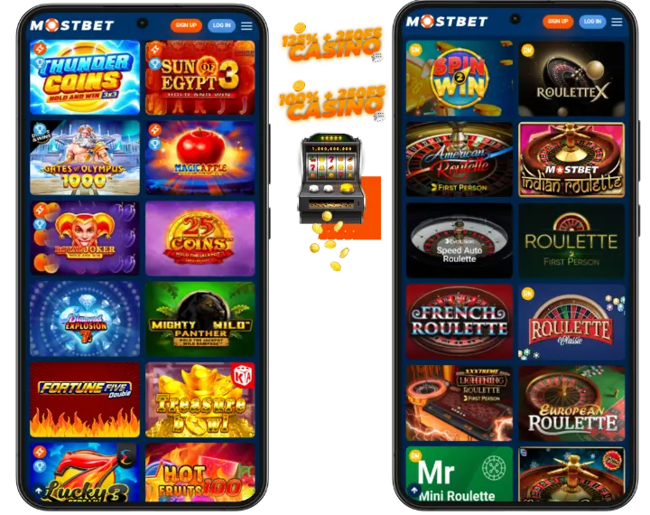 Casino Games at Mostbet Pakistan